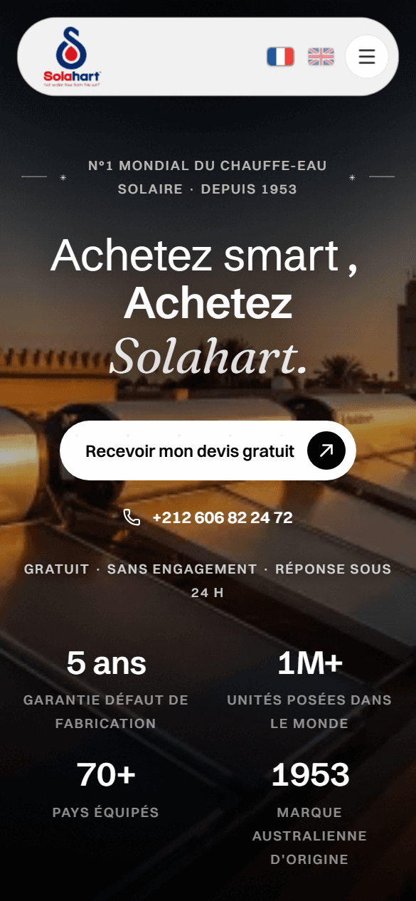Solahart Maroc — aperçu 1