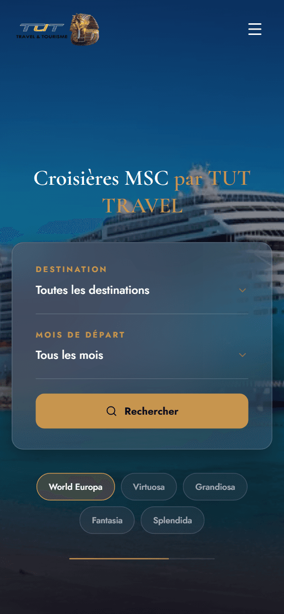TUT Travel Croisières — preview 1