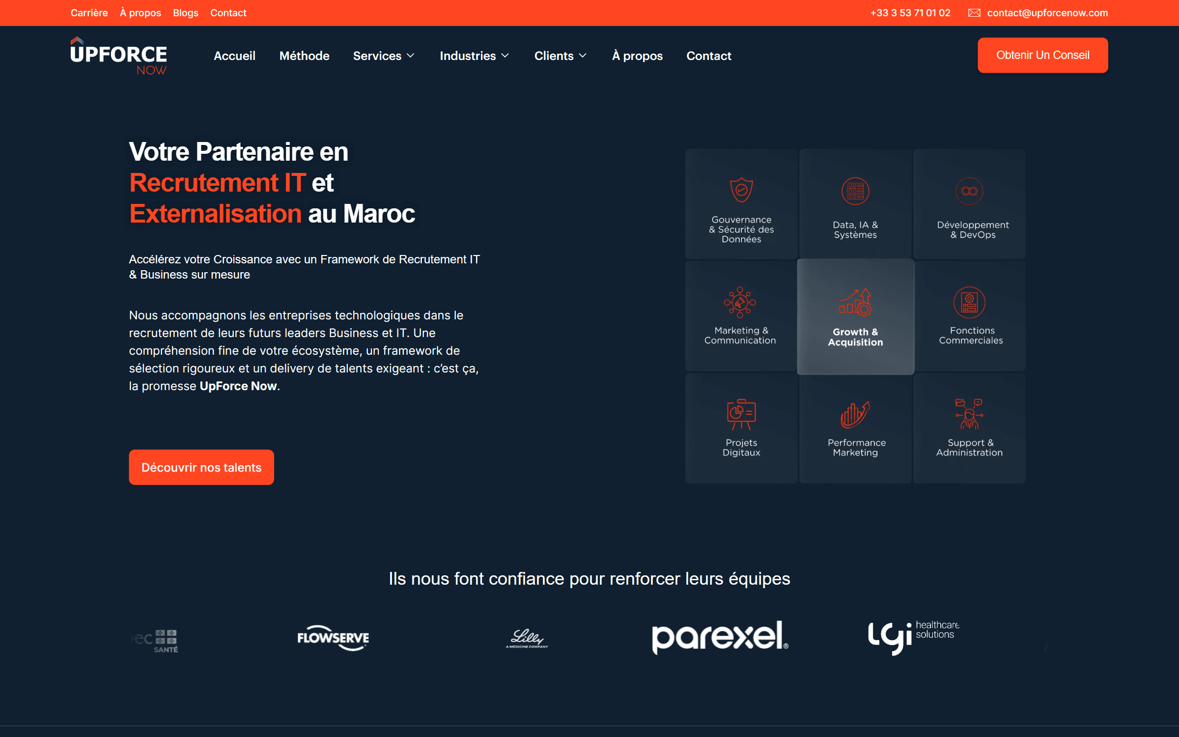 UpForceNow — project preview